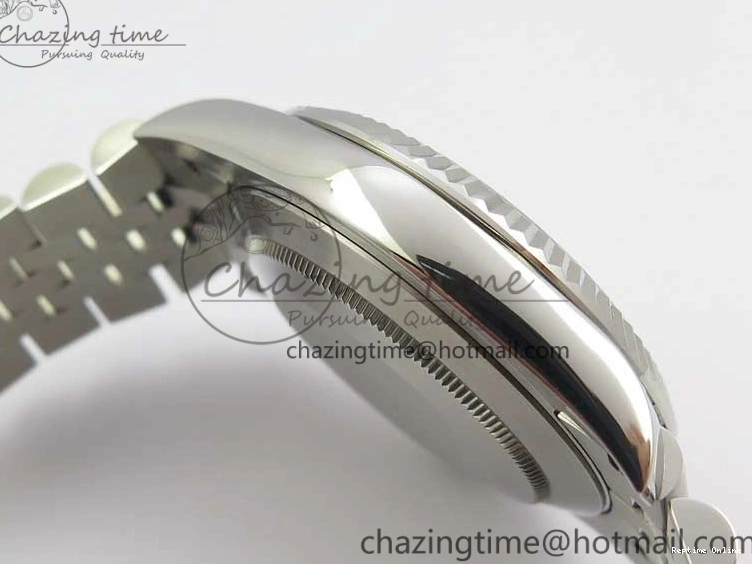 0202 Effortless DateJust 126334 SS Noob 1:1 904L Best Edition White Dial Stick Markers on Jubilee Bracelet A 3160